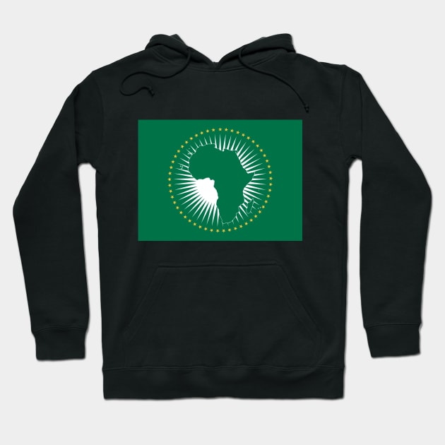 African Union Hoodie by Wickedcartoons